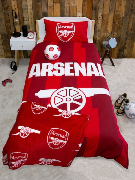 Arsenal Chelsea Fc Single Reversible Duvet Cover And Pillowcase Set