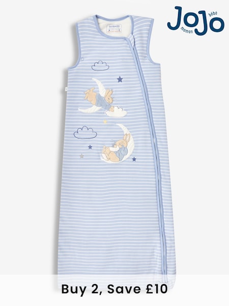 JoJo Maman Bébé Peter Rabbit Appliqué 2.5 Tog Toddler Sleeping Bag (605972) | £36