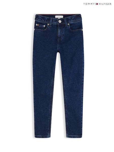 Blue - Tommy Hilfiger Scanton Slim Global Stripe Jeans