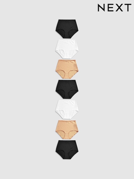 Praline Nude Full Brief Microfibre Knickers 7 Pack (606434) | £18