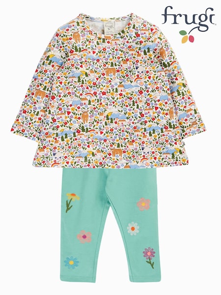 White - Frugi Mabel Outfit