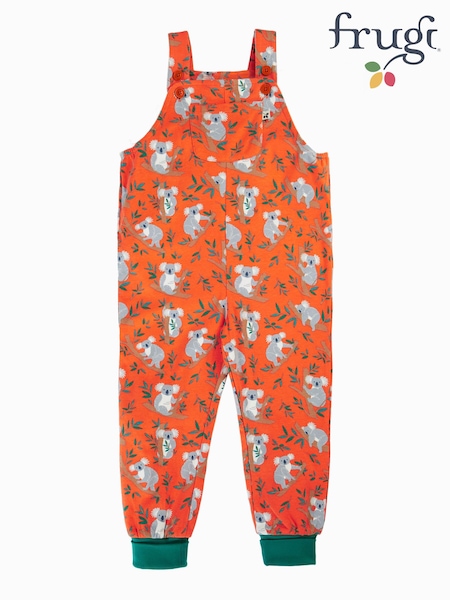 Orange - Frugi Parsnip Dungaree