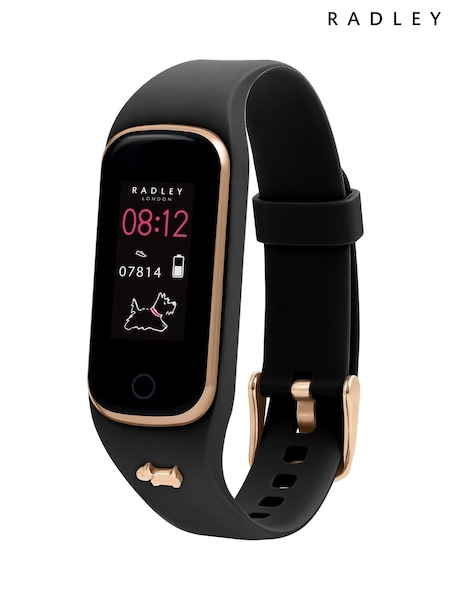 Radley Ladies Series 8 Smart Black Silicone Strap Watch RYS08-2084 (608932) | £40