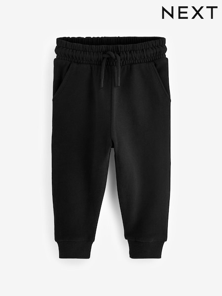 Black Soft Touch Jersey Joggers (3mths-7yrs) (609034) | £8 - £10
