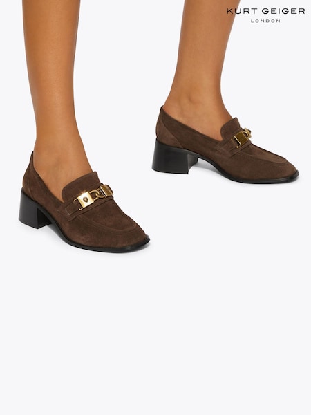 Brown - Kurt Geiger London Kingsley Heel Shoes