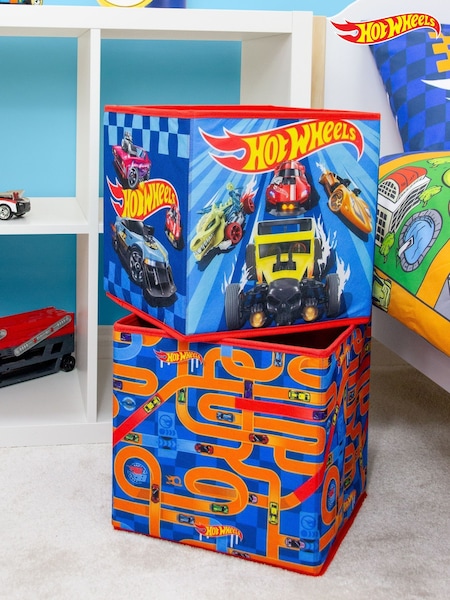 Hot Wheels 2 Pack Storage Boxes