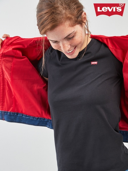 Levi's® Black 100% Cotton The Perfect T-Shirt (609845) | £25