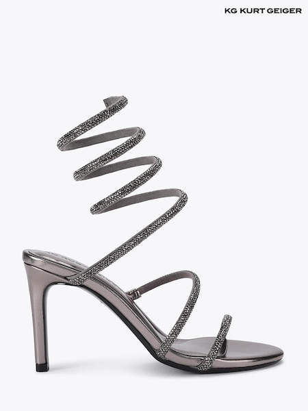 Grey - Kg Kurt Geiger Athena Sandals