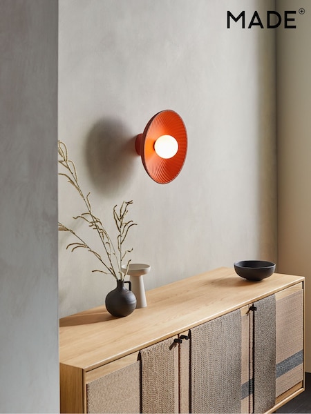 MADE.COM Terracotta Eliya Wall Light (610065) | £119