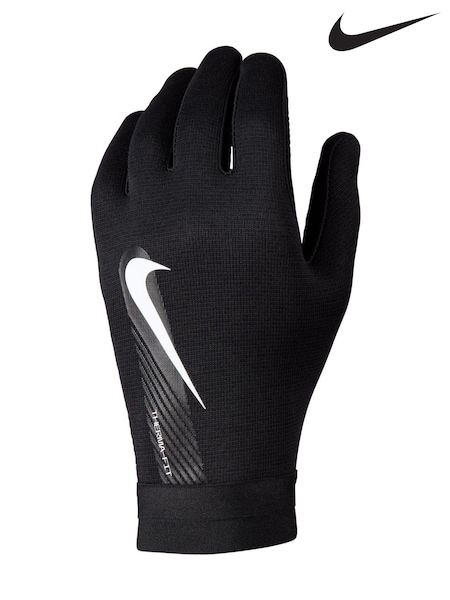 Nike Black Therma-FIT Academy Football Gloves (610093) | £23