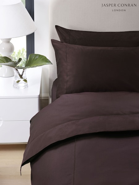 Jasper Conran London Brown 500 Thread Count SUPIMA® Flat Sheet (610744) | £90 - £110