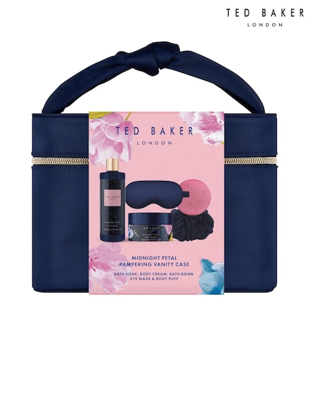Ted Baker Fusion Midnight Petal Bathing Vanity Case