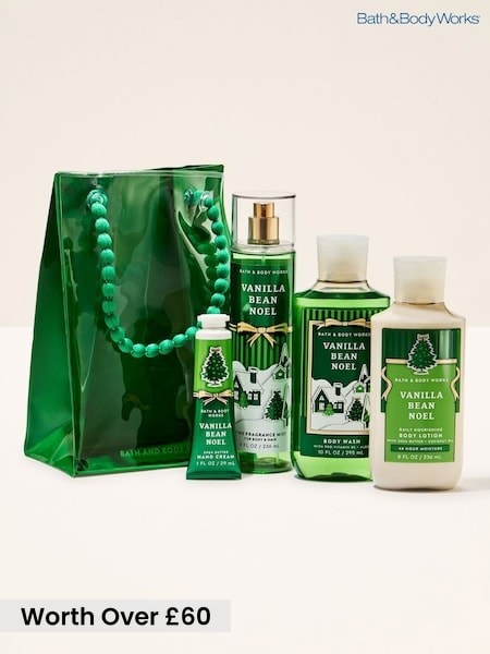 Clear - Bath & Body Works Winter Candy Apple Gift Set (worth Over £60)