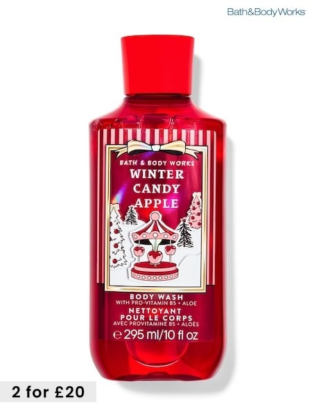 Winter Candy Apple - Bath & Body Works Body Wash 295ml