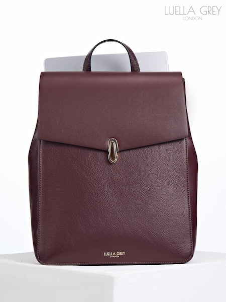 Purple - Luella Grey Casey Laptop Backpack