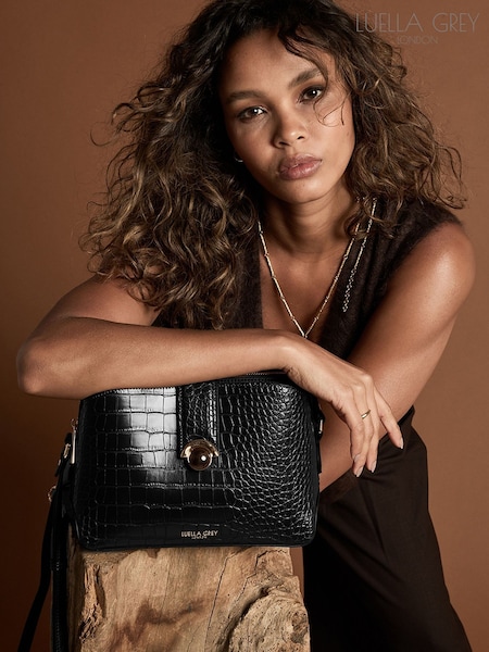 Black - Luella Grey Mills Cross-body Bag