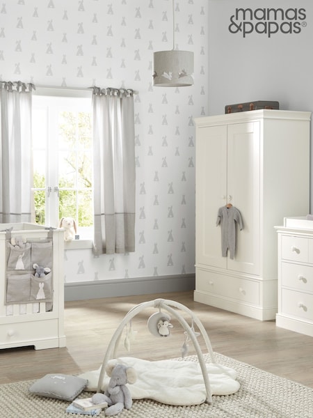 Mamas & Papas White Oxford 3 Piece Nursery Furniture Set (614083) | £1,299