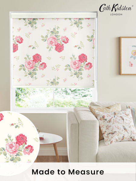 Cath Kidston Pink Antique Rose Made to Measure Roller Blind (615692) | £58