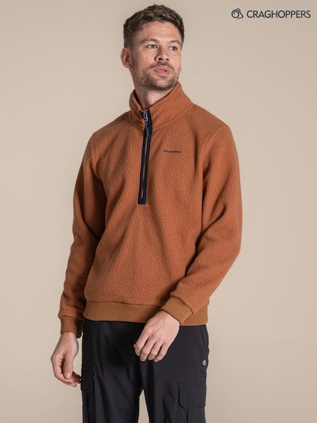 Orange - Regular Craghoppers Cormorant Half Zip Fleece