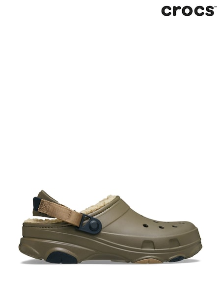 Brown - Regular Crocs All Terrain Lined Clogs