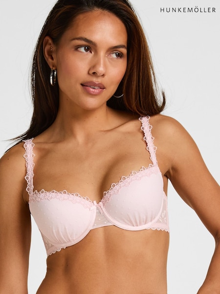 Pink - Hunkemoller Padded Underwired Eleanora Bra