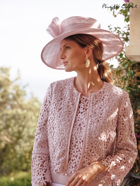 Phase Eight Pink Daisy Lace Jacket (621979) | £179