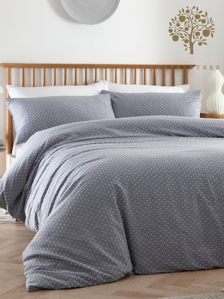 Appletree Blue Waterford 100% Cotton Duvet Cover Set (622055) | £42 - £50