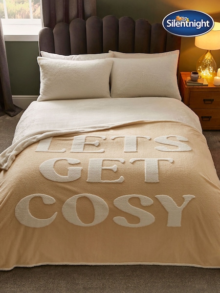Silentnight Cream Let's Get Cosy Throw (622132) | £30