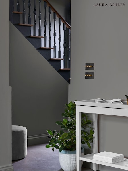 Laura Ashley Pale Charcoal Grey Eggshell 750ml Paint (623051) | £28