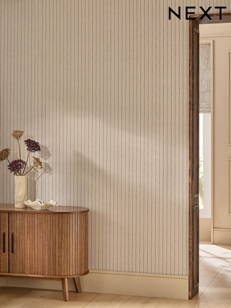 Assembled Pin Stripe 10m Wallpaper