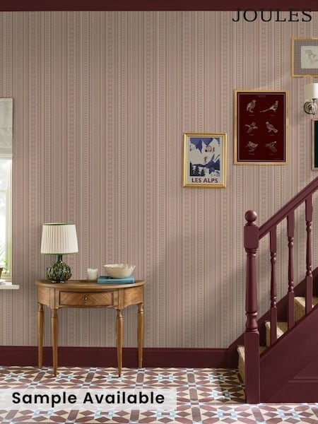 Joules Decorative Stripe 10m Wallpaper