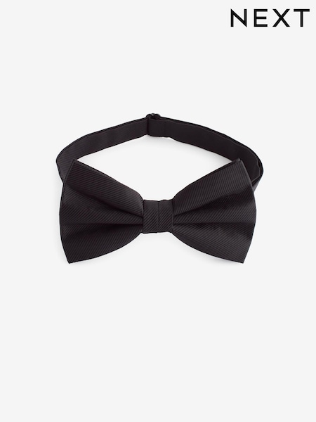 Black Twill Silk Bow Tie (623576) | £20