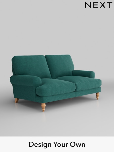 Fine Chenille Easy Clean/Dark Juniper Green Erin Deep Relaxed Sit (624041) | £1,175