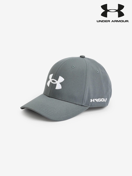 Under Armour Grey/White Golf 96 Cap (624202) | £19