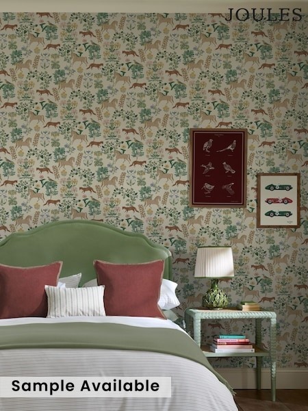 Joules Folk Forest Floral 10m Wallpaper
