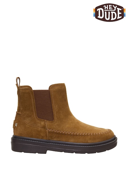 Brown - Heydude Sienna Chelsea Boots