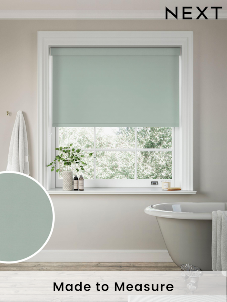 Spa Green Glow Made to Measure Blackout Roller Blind (624702) | £55