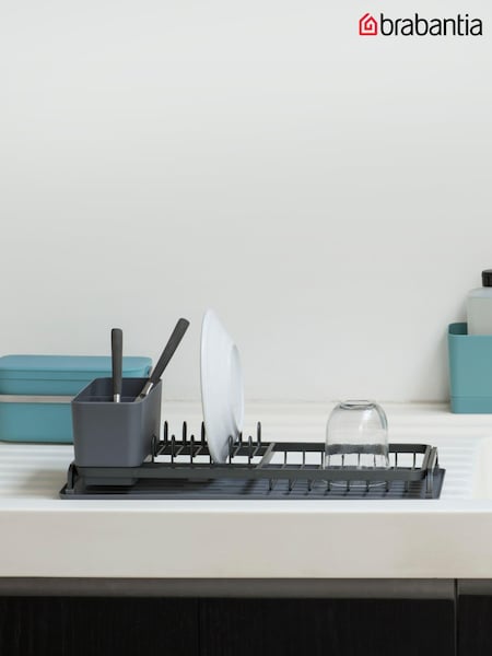 Brabantia Grey Compact Dish Drainer (625176) | £40