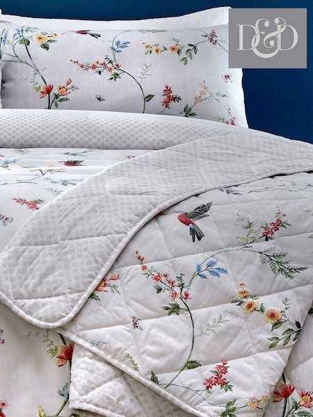 Dreams & Drapes Grey Mansfield Bedspread (625631) | £50