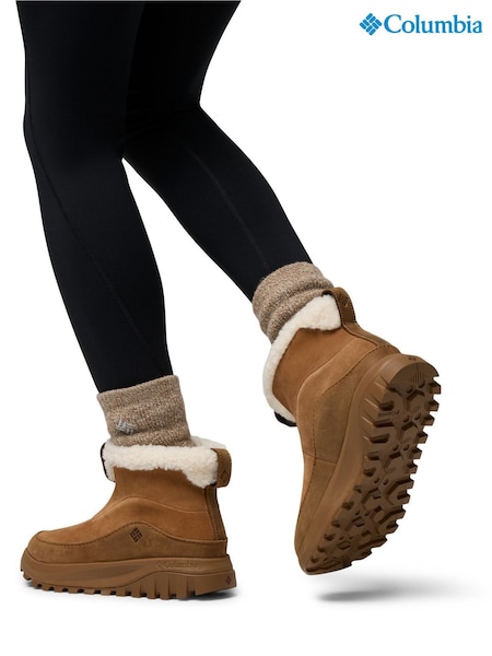 Brown - Columbia Snowtrot Ease Boots