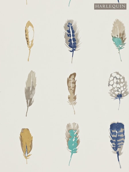 Harlequin Blue Limosa 10.05M Wallpaper (626689) | £70