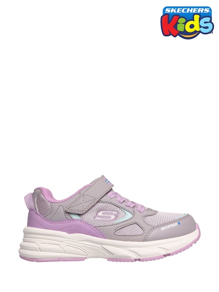 Purple - Skechers Retro-graph Puddle Party Trainers