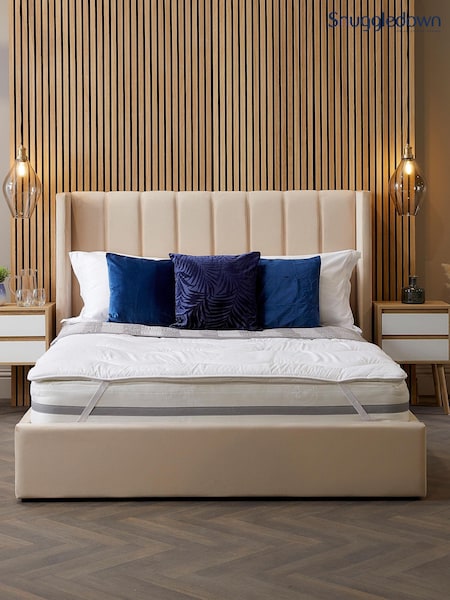 Snuggledown White Luxurious Hotel Temp Control Mattress Topper (631287) | £54 - £80
