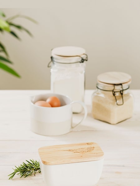 Scottish Made White Dish (631797) | £20