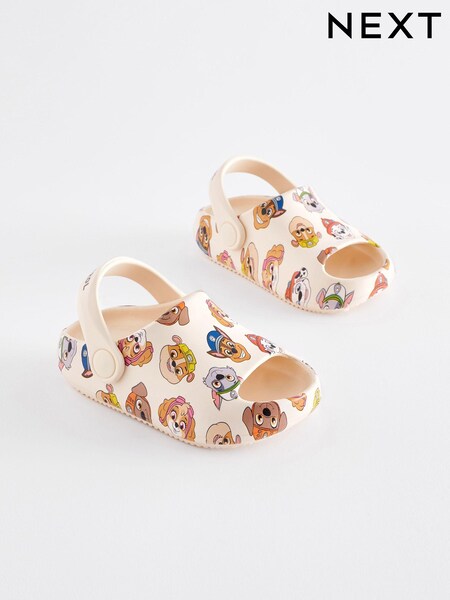 Cream PAW Patrol Sliders (633058) | £6 - £7