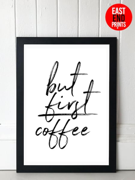 Black But First Coffee by Rafael Farias Framed Print (633164) | £50 - £130
