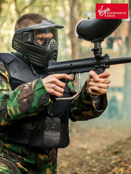Virgin Experience Days Full Day Paintballing For Two Gift Experience (634677) | £28