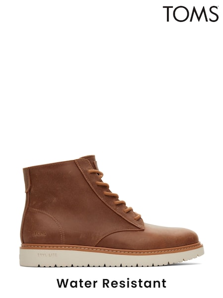 Toms Travel Lite Ranger Water Resistant Leather Boots (634961) | £135