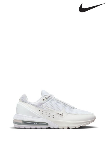 Nike White Air Max Pulse Trainers (636255) | £63