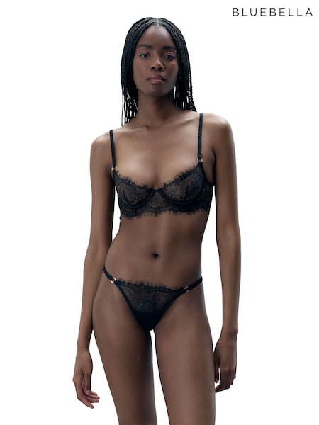 Black - Bluebella Camelia Lace Wired Bra